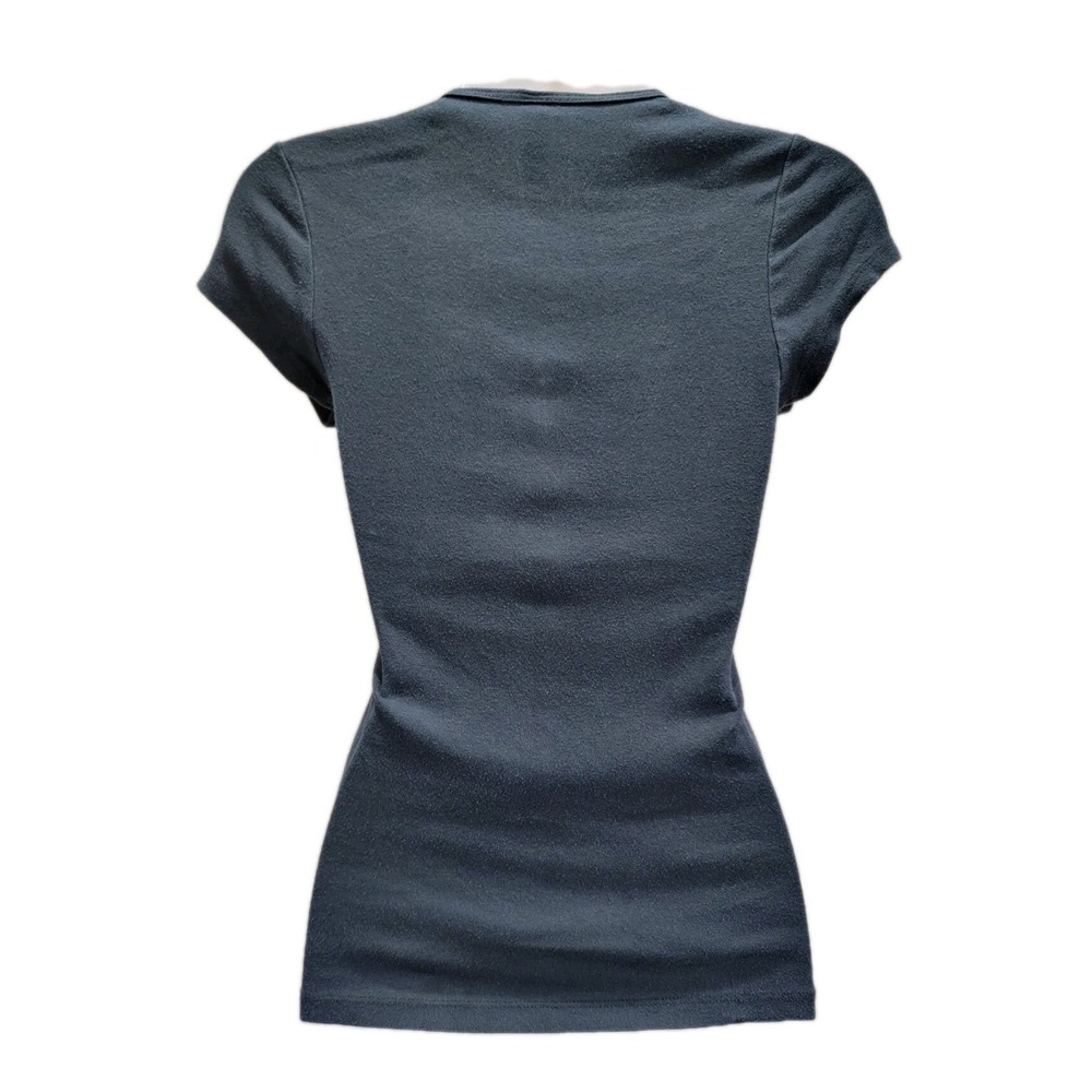 Hooligans Womens Fitted Black T-Shirt Size M - Picture 2 of 7